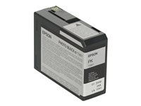 Epson T5801 - 80 ml - Photo Negro - original - cartucho de tinta - para Stylus Pro 3800, Pro 3880 C13T580100