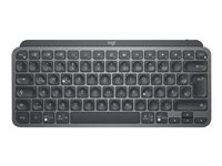Logitech MX Keys Mini - Office - teclado - retroiluminación - Bluetooth - QWERTY - nórdico (danés/finés/noruego/sueco) - grafito 920-010492