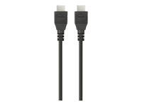Belkin High Speed HDMI Cable - Cable HDMI - HDMI macho a HDMI macho - 1 m - negro HDMI0018G-1M