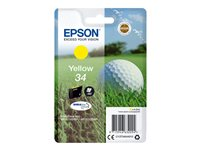Epson 34 - 4.2 ml - amarillo - original - blíster con alarmas de RF/acústica - cartucho de tinta - para WorkForce Pro WF-3720DWF, WF-3725DWF C13T34644020