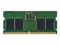 Kingston ValueRAM - DDR5 - módulo - 8 GB - SO DIMM de 262 contactos - 4800 MHz / PC5-38400 - CL40 - 1.1 V - sin búfer - on-die ECC KVR48S40BS6-8