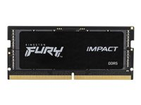 Kingston FURY Impact - DDR5 - módulo - 8 GB - SO DIMM de 262 contactos - 4800 MHz / PC5-38400 - CL38 - 1.1 V - sin búfer - on-die ECC KF548S38IB-8
