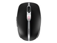 CHERRY MW 9100 - Ratón - 6 botones - inalámbrico - 2.4 GHz, Bluetooth 4.0 - receptor inalámbrico USB - negro JW-9100-2