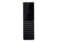 WD My Book WDBBGB0060HBK - Disco duro - cifrado - 6 TB - externo (sobremesa) - USB 3.0 - AES de 256 bits - negro WDBBGB0060HBK-EESN