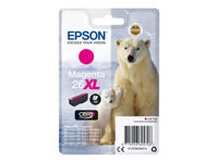 Epson 26XL - 9.7 ml - XL - magenta - original - blíster con alarmas de RF/acústica - cartucho de tinta - para Expression Premium XP-510, 520, 600, 605, 610, 615, 620, 625, 700, 710, 720, 800, 810, 820 C13T26334022