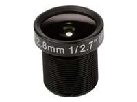 AXIS - Objetivo CCTV - iris fijo - montaje M12 - 2.8 mm - f/1.6 (paquete de 10) - para AXIS P3925-R 02012-001
