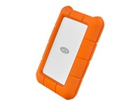 LaCie Rugged Secure STFR2000403 - Disco duro - cifrado - 2 TB - externo (portátil) - USB 3.1 Gen 1 (USB-C conector) - AES de 256 bits - con Plan de Servicio de recuperación de datos Rescue durante 2 años STFR2000403